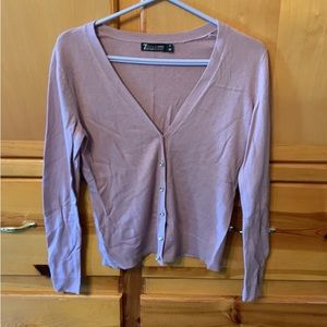 New York & Company button up cardigan sweater size medium